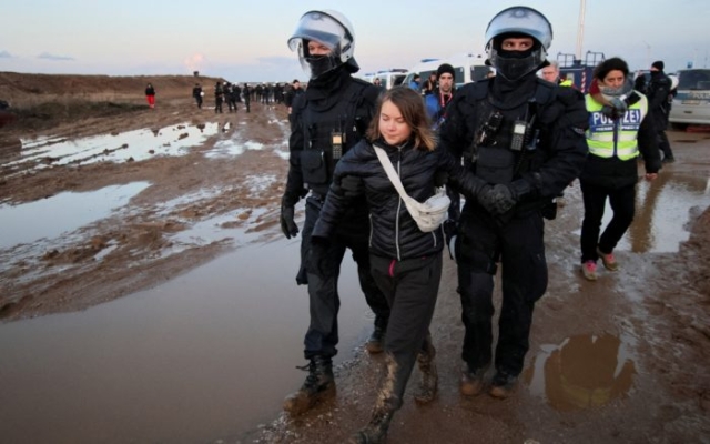 Liberan a Greta Thunberg, tras detención en protesta en Alemania