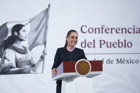 Sheinbaum pedirá reunión con EU por suspensión a vuelos desde el AIFA