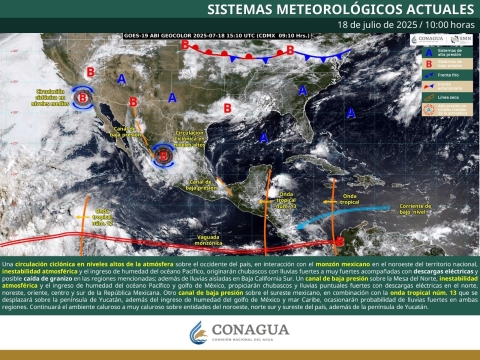 Morelos tendrá tardes lluviosas y calor de día durante este fin de semana