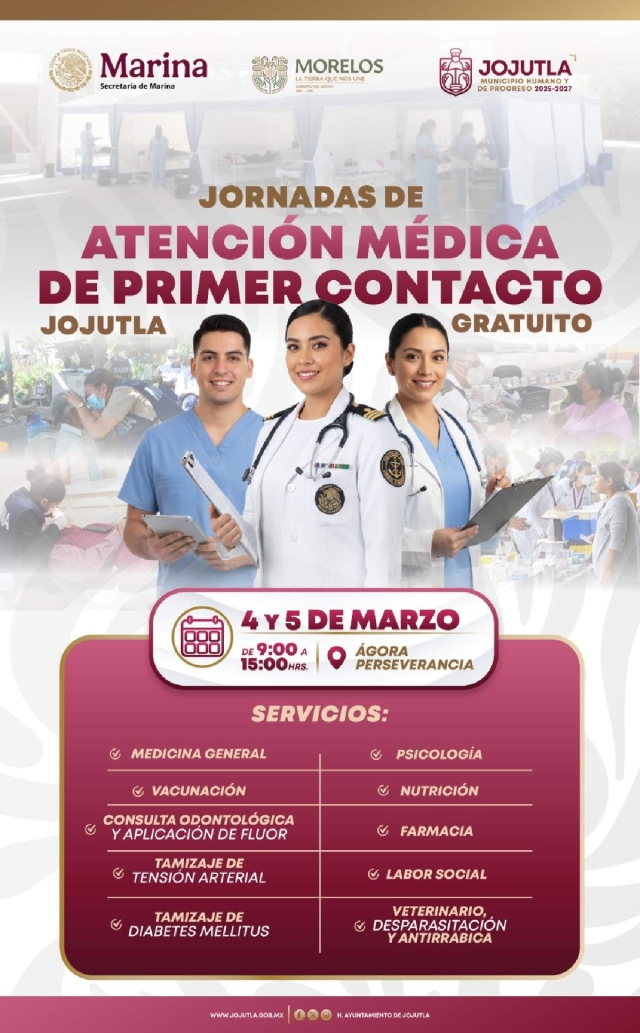 El presidente municipal llam&oacute; a quien tenga necesidad de una consulta m&eacute;dica a aprovechar estas dos jornadas gratuitas, la pr&oacute;xima semana.
