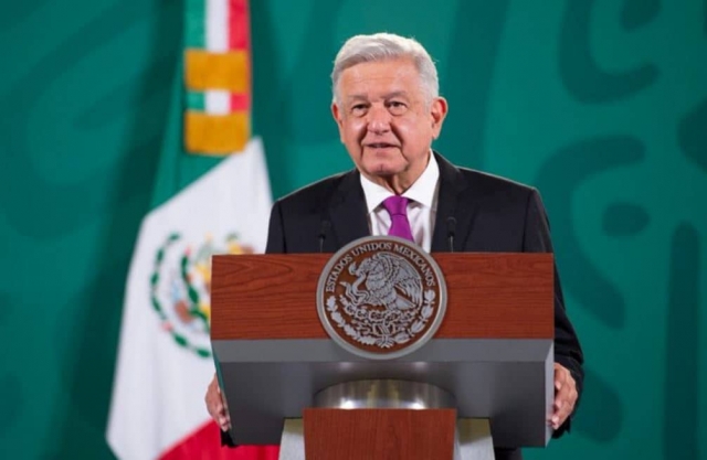 AMLO aseguro tener la &quot;conciencia tranquila&quot; .