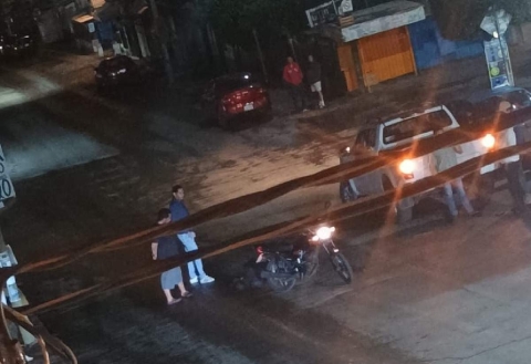 Resultó herido al intentar asaltar a un policía