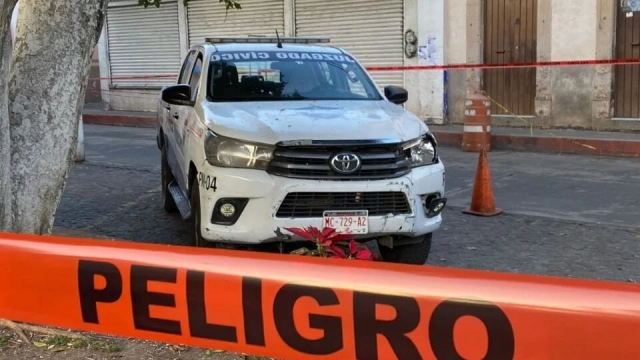 Violento ataque en Queréndaro deja tres policías muertos