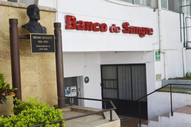 Banco de sangre.