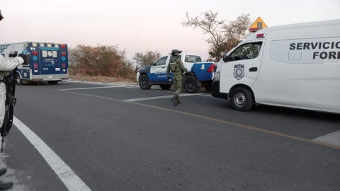La víctima no fue identificada en el lugar del hallazgo.