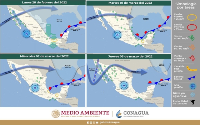 Semana calurosa para Morelos