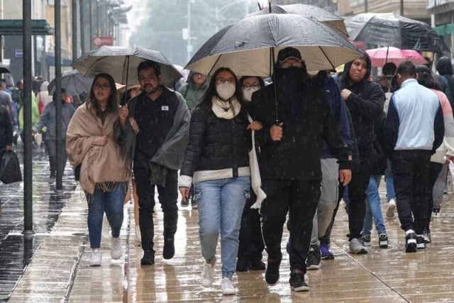 Frente frío 31 traerá lluvias fuertes en CDMX, Edomex y 21 estados