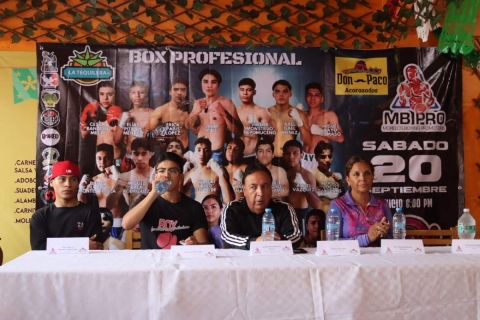 El anuncio oficial del cartel se realizó en Don Paco Acorazados, en la colonia El Empleado de Cuernavaca.