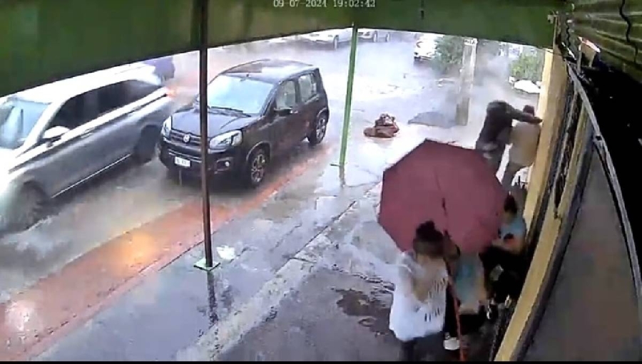 El momento del ataque.