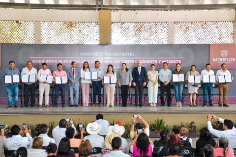 Alcalde de Yecapixtla firma convenio para impulsar la Preparatoria Abierta