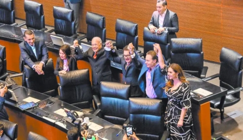 Senado avala Plan B electoral; descartan revocaci&oacute;n de mandato en 2027