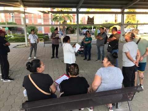 Impulsan organizaci&oacute;n vecinal en Infonavit Tetelcingo para mejorar seguridad
