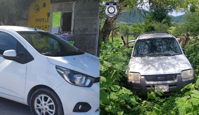 Hallan en la zona sur dos vehículos robados