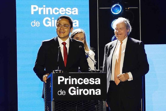 Gana Jos&eacute; Eduardo M&eacute;ndez Delgado Premio Princesa de Girona Internacional 2026