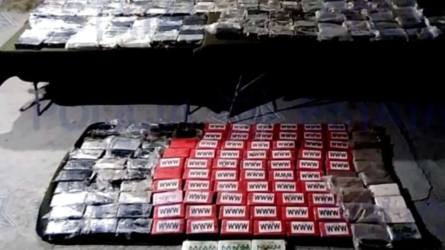 Ejército asegura 300 kilos de cocaína en San Luis Potosí valuada en 150 mdp