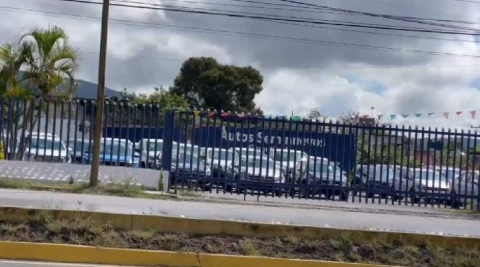 La agencia no dio a conocer detalles de los vehículos robados.