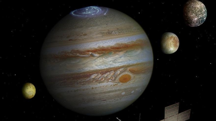 La sonda Juice que se dirige a Júpiter, tiene problemas para desplegar una antena