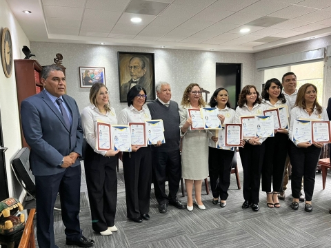 Recibe personal del IJA certificaciones y renovaciones en Mecanismos Alternativos de Solución de Controversias