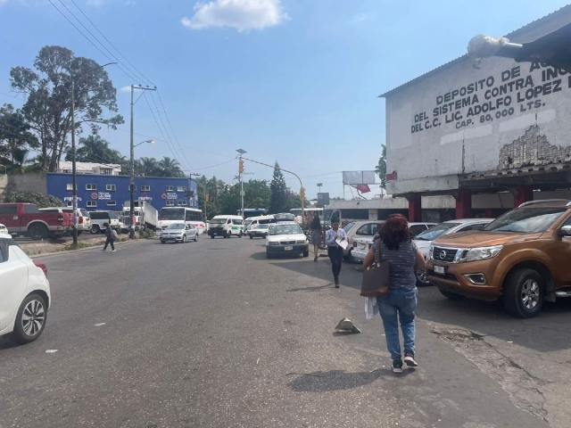 La agresión ocurrió cerca del depósito de agua.