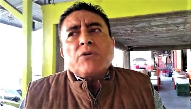 Víctor Samuel Márquez Vázquez, vicepresidente de la Central de Abasto de Cuautla.