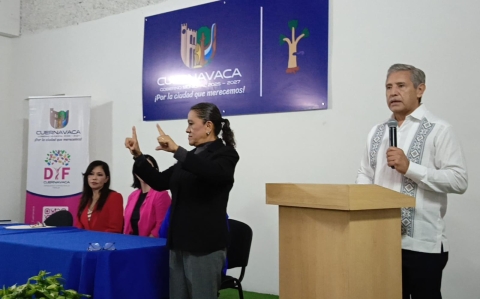 Anuncia DIF Cuernavaca arranque del curso de enseñanza de lenguaje de señas