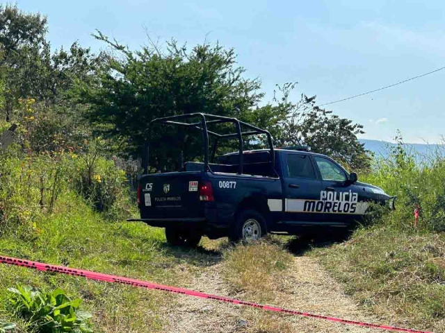 El cuerpo estaba en un camino de terracería.