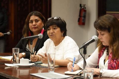 La titular de la Sedatu, Edna Elena Vega, y la gobernadora Margarita González se reunieron junto con otras autoridades.