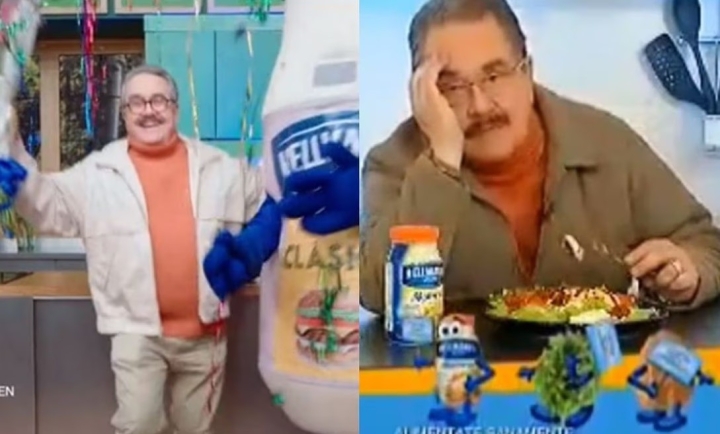 Pedro Sola se redime con Hellmann&#039;s: Recrea el comercial sin errores y recibe celebraciones