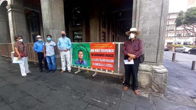 Exigen esclarecer homicidios de activistas Alejandro García y Rodrigo Morales