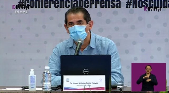 En Morelos suman 33,980 casos confirmados acumulados de covid-19 y 3,566 decesos