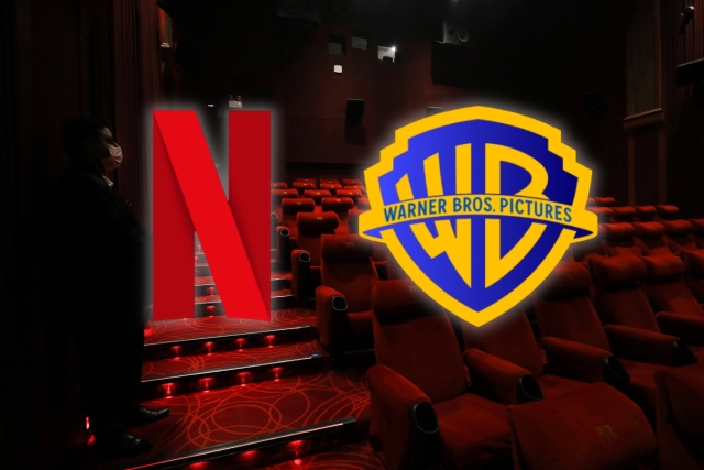 Preocupa a cines posible fusi&oacute;n entre Netflix y Warner Bros por impacto en estrenos y taquilla