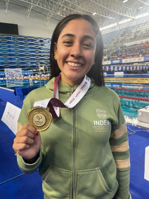 Paulina Alanís Hernández obtuvo oro en los 200 metros estilo mariposa, e Ian González Núñez, en las pruebas de 800 y 1500 metros libres.