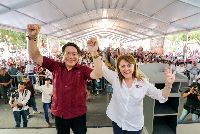 Candidatos de Cuernavaca por Morena arrancan campaña arropados de 10 mil ciudadanos