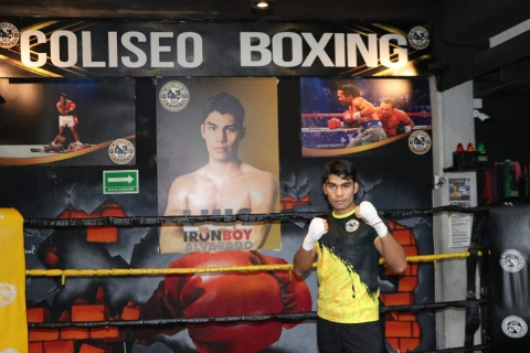  &ldquo;El Ironboy&rdquo; forma parte del equipo de Coliseo Boxing.