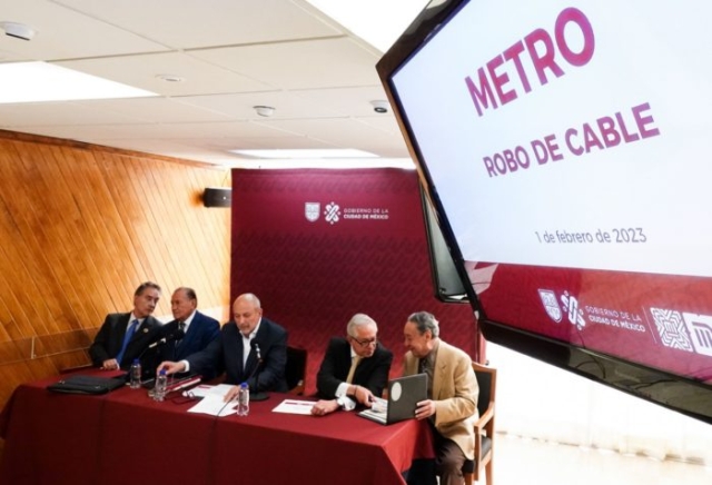 Asocian robo de cable del Metro con crimen organizado