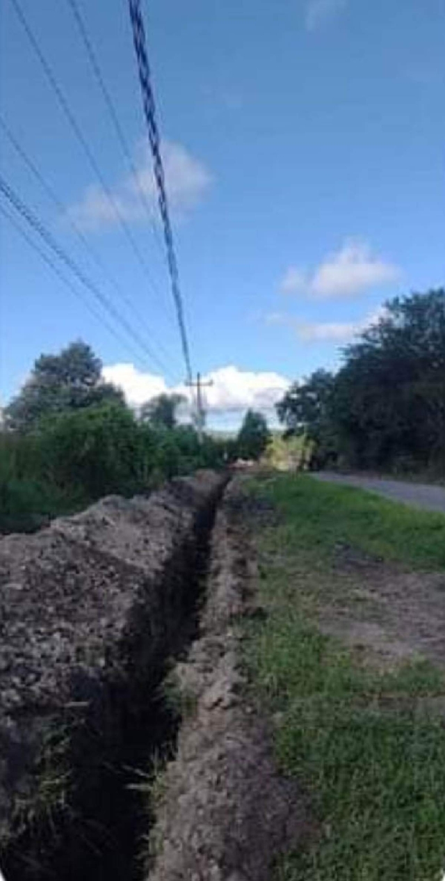 Los trabajos forman parte de la rehabilitación de la planta tratadora de aguas residuales.