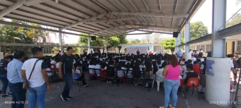 Este martes se ofreció una plática de prevención del delito en el plantel. Autoridades de la escuela aseguraron que, tras la investigación, no se configura acoso escolar.