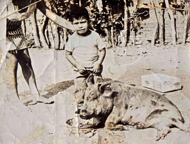 Amparo, Javier y El Pichi. 