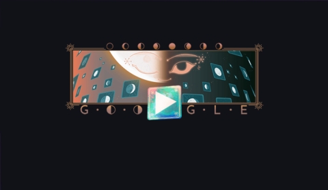 Google celebra la Media Luna de Mayo con un Doodle interactivo inspirado en la Luna de las Flores