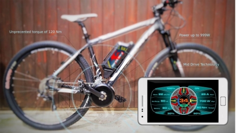 Bicicleta inteligente alerta sobre colisiones