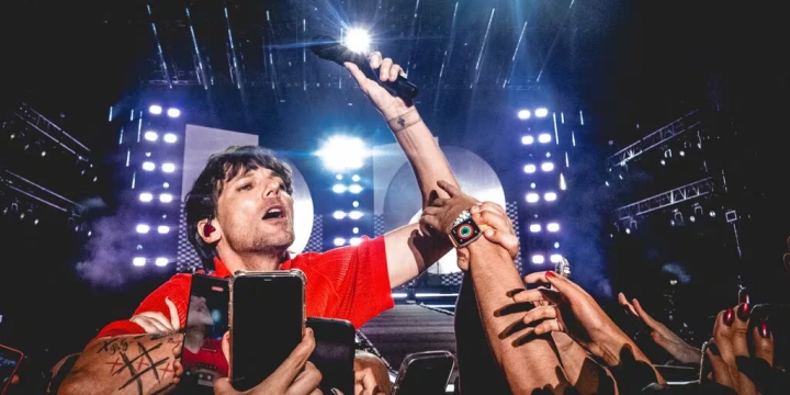 Louis Tomlinson conquista México con su concierto más grande como solista
