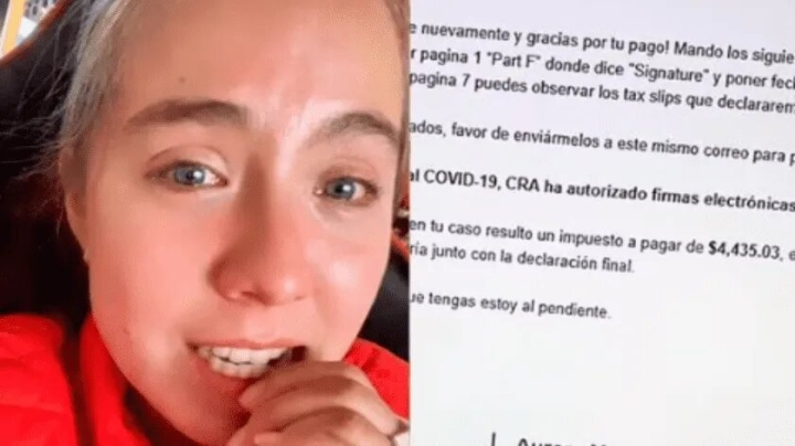 Mujer llora desconsolada al enterarse cuánto pagará de impuestos: &#039;¡Ay, Jesús!&#039;