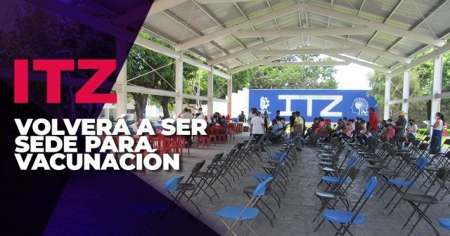 Nuevamente el ITZ será sede de una nueva jornada de vacunación. Ahora, para jóvenes de 18 a 29 años. 