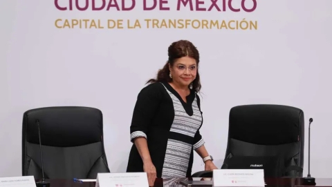 Clara Brugada defiende estrategia de seguridad y niega amenazas a su equipo