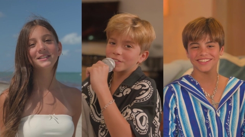 Milán y Sasha, hijos de Shakira, debutan con su primer video musical &#039;The One&#039;