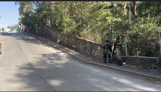 Los vecinos detectaron la bolsa en esa zona de la ciudad la mañana de ayer.