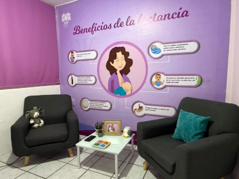 La sala se mantiene, aunque con muy poca afluencia. Autoridades llaman a las mamás a hacer uso de ese espacio.