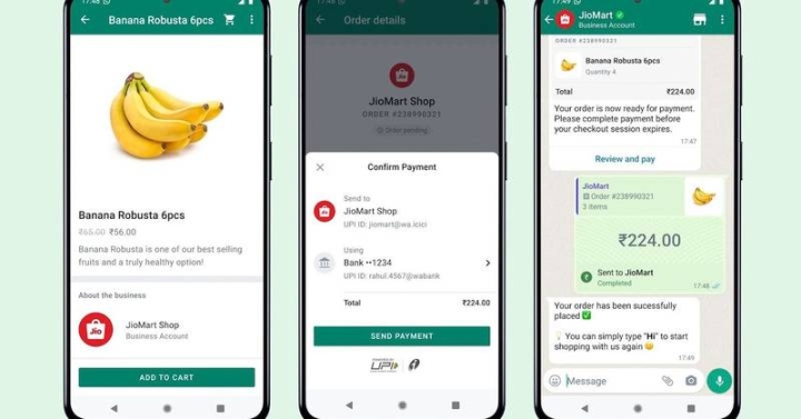 ¿Shopping desde Whatsapp? En la India ya se puede hacer el súper desde la app