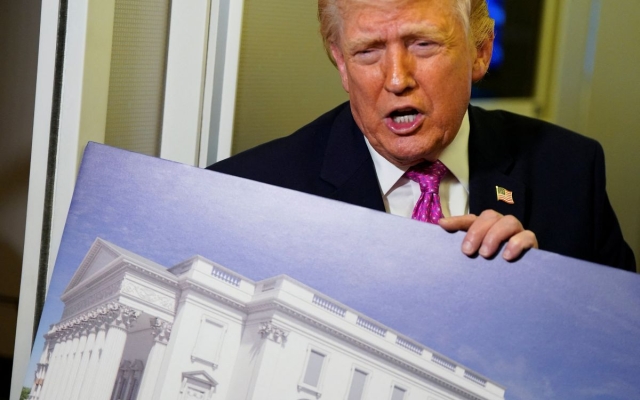 Juez frena construcci&oacute;n de sal&oacute;n de baile en de Trump en la Casa Blanca