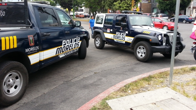 Hieren a policía durante un asalto